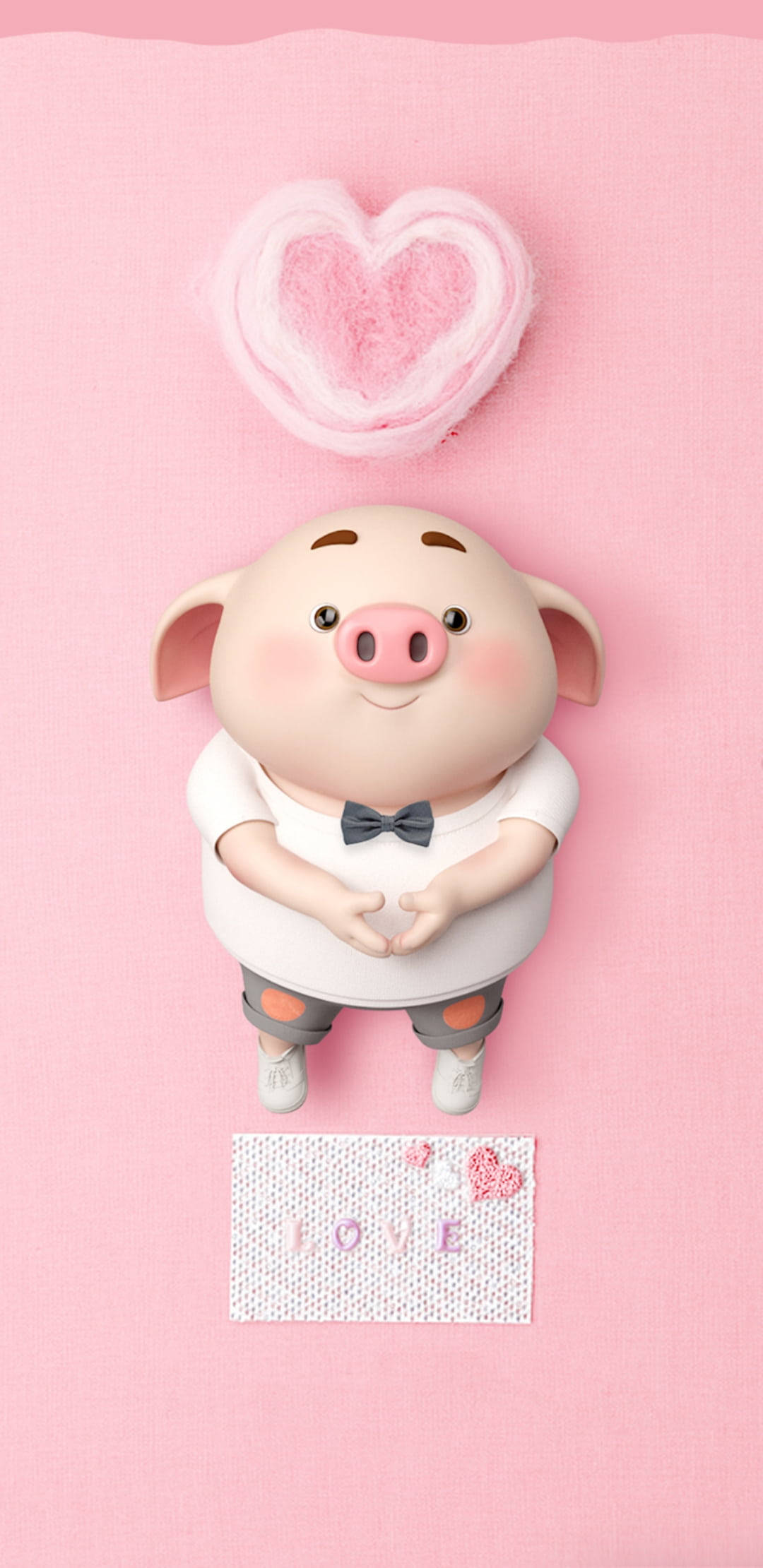 Mr Piggy Giving Love Wallpaper