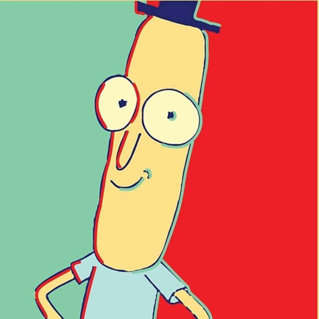 Mr. Poopybutthole Excitedly Smiling Wallpaper