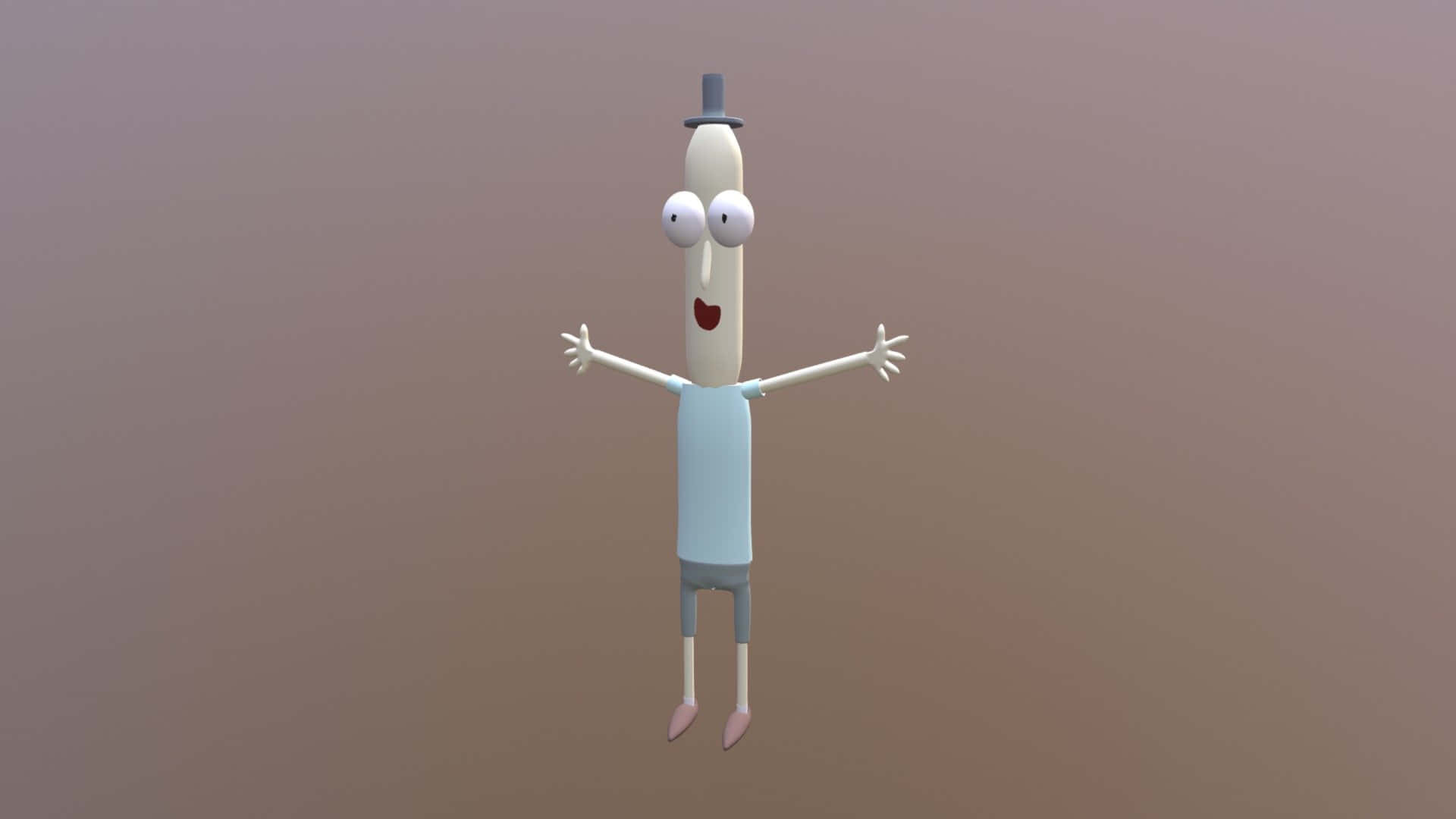 Mr. Poopybutthole standing tall Wallpaper