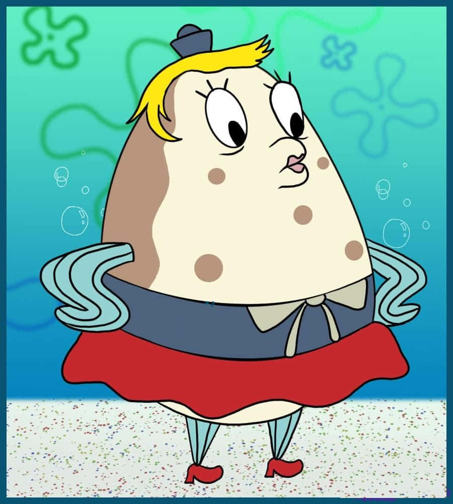 Mrs. Puff happily teaching at her Boating School Wallpaper