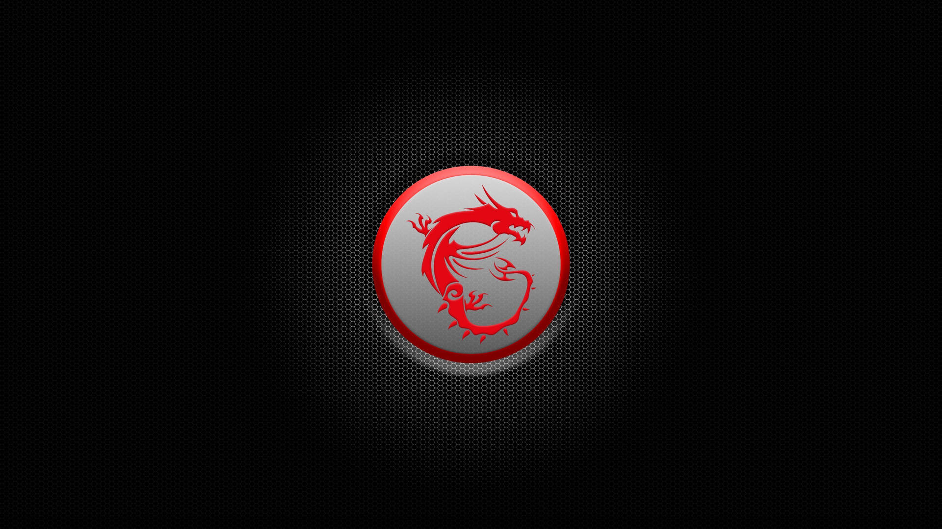 Logo Del Pulsante Drago Rosso Msi 4k Sfondo