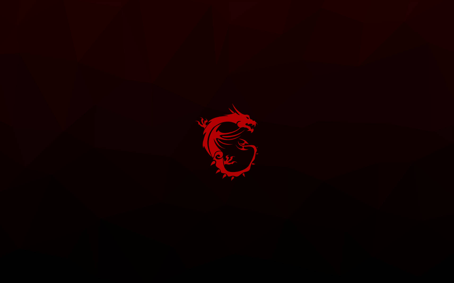 Unleash Red Dragon Power with MSI Wallpaper