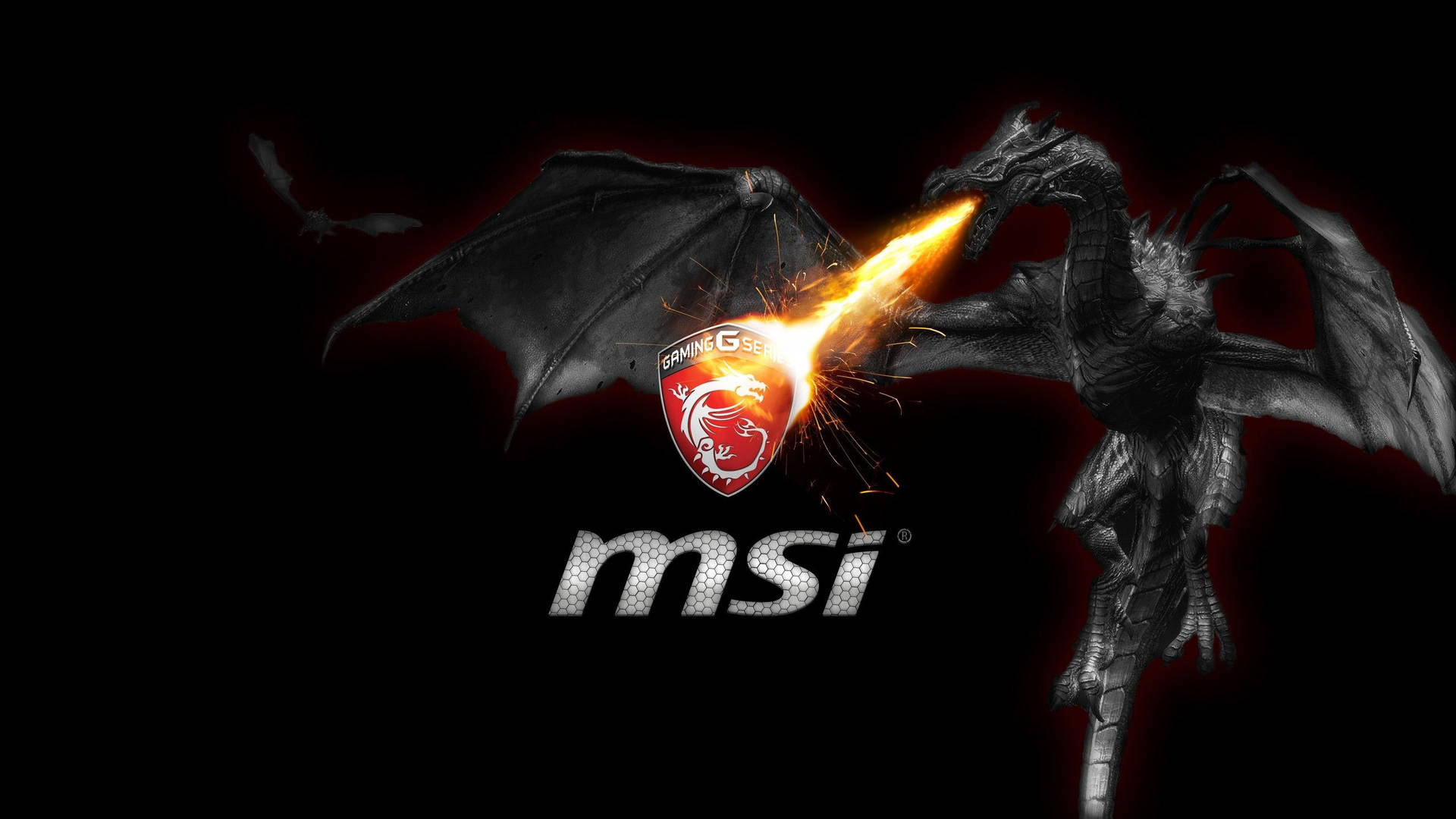 Msi With Dragon 1440p Gaming Background
