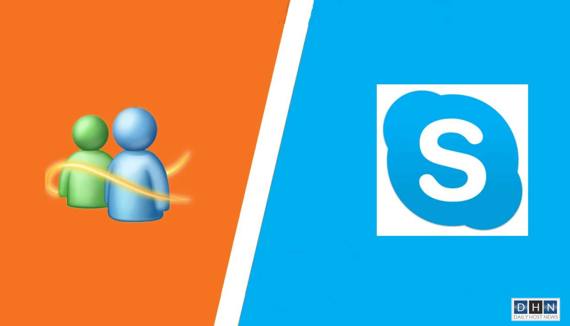 Msn And Skype Icons Wallpaper