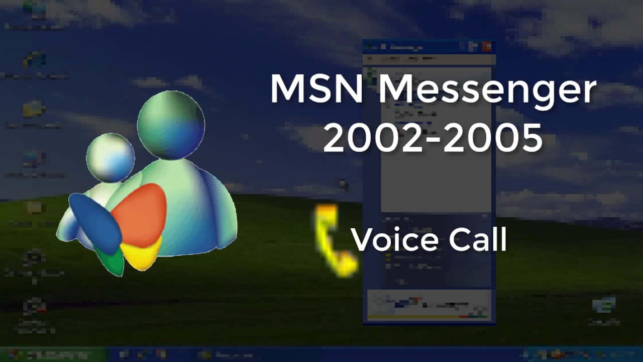 MSN Voice Call Screen Wallpaper
