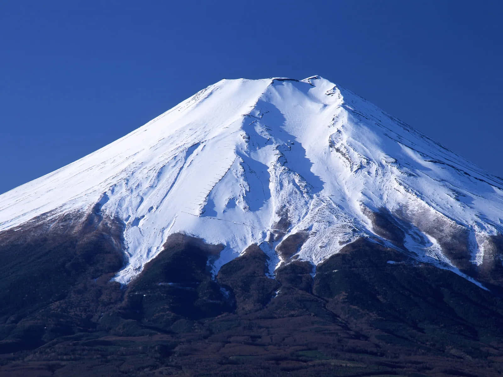 Denmajestätiska Landskapet Av Mt. Fuji