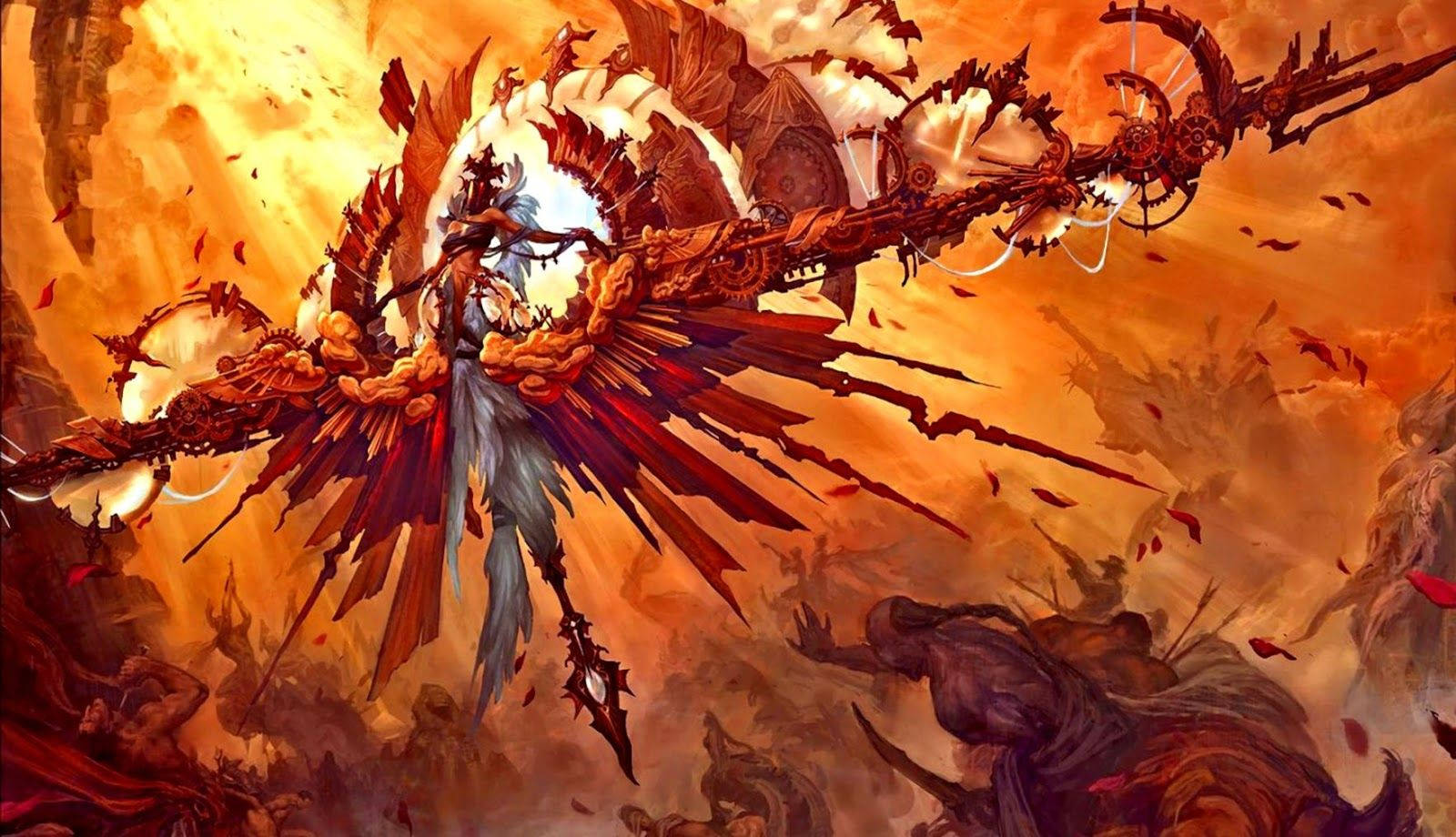 Firepowering up with Magic: The Gathering Wallpaper