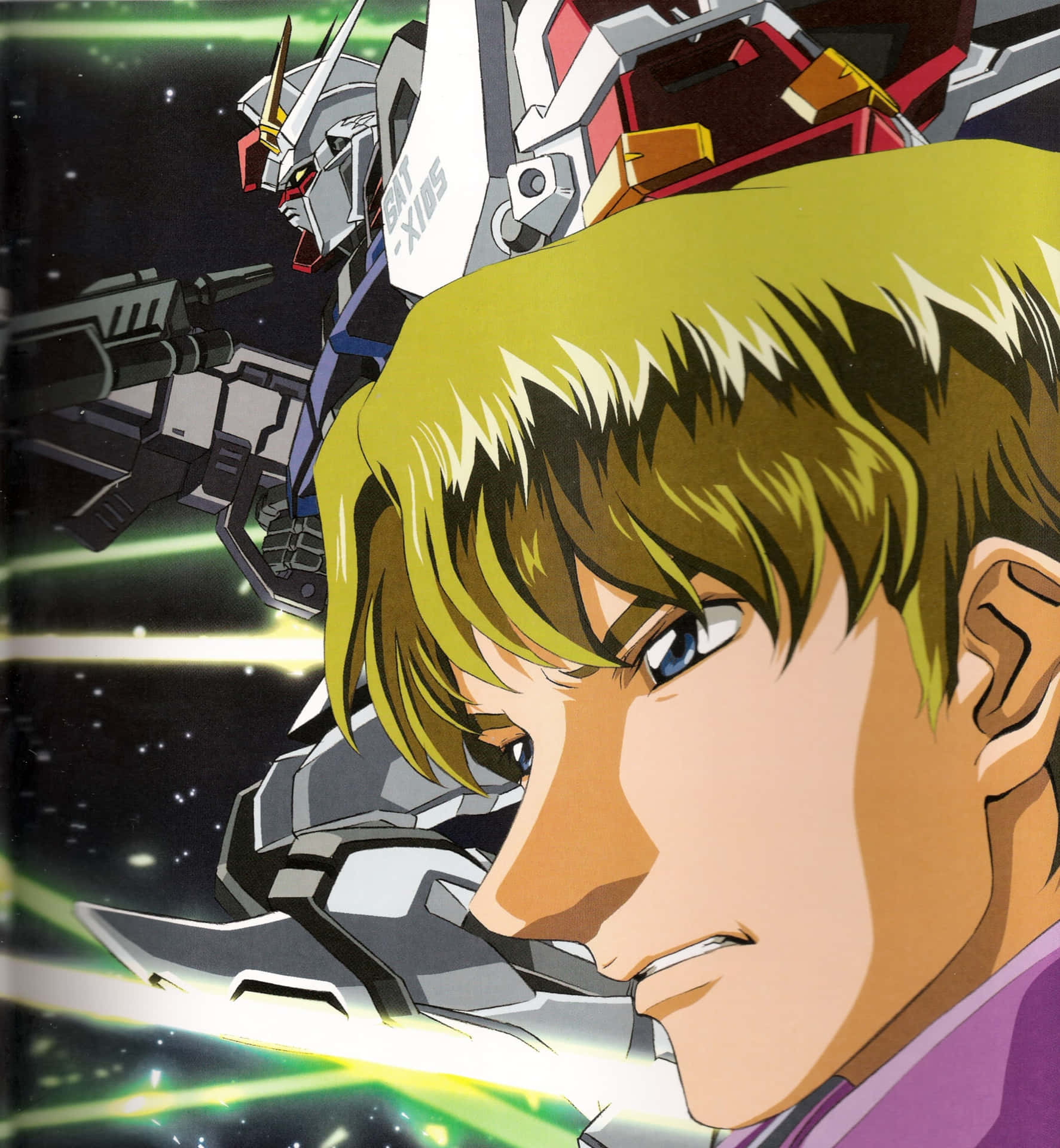 Mu La Flaga Gundam Pilot Bakgrunnsbildet