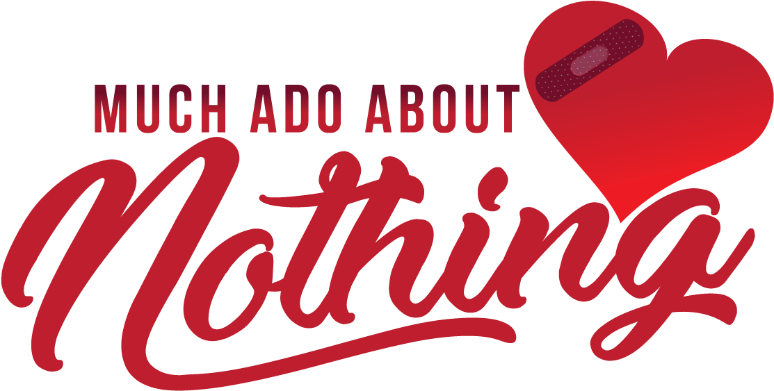 Much Ado About Nothing_ Heart Bandaid Graphic PNG