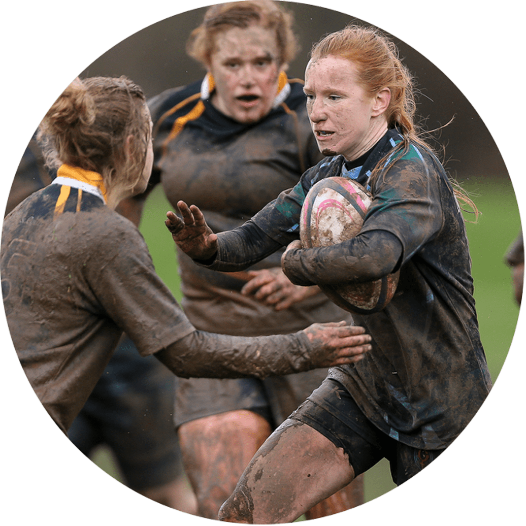 Muddy Rugby Match Action PNG