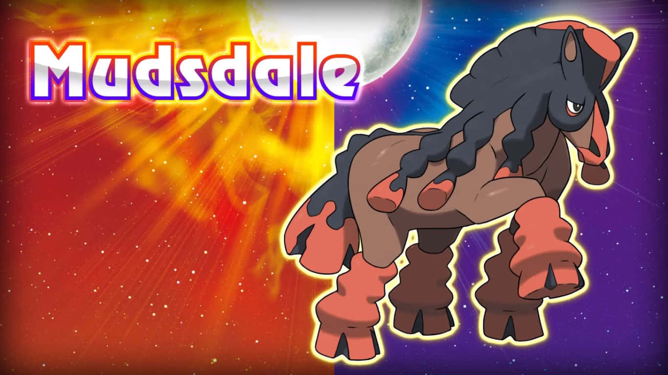 Mudsdale In Pokémon Sun And Moon Wallpaper