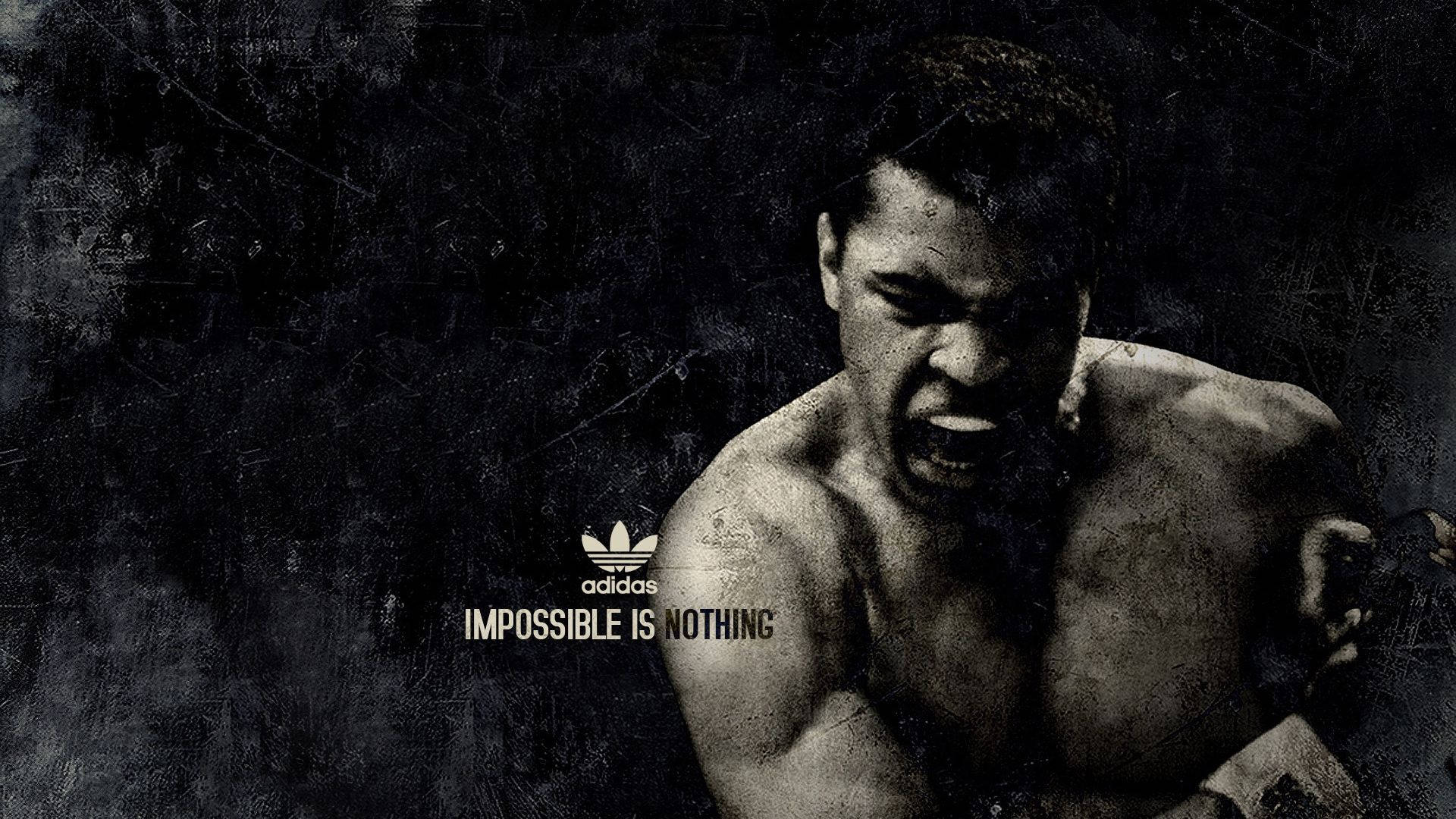 Muhammad Ali Adidas Poster