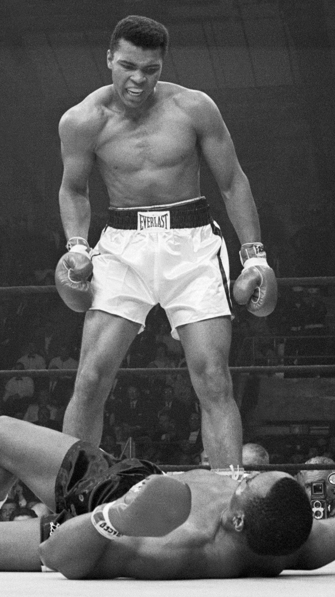 Muhammad Ali, famously known as the Greatest of All Time Wallpaper