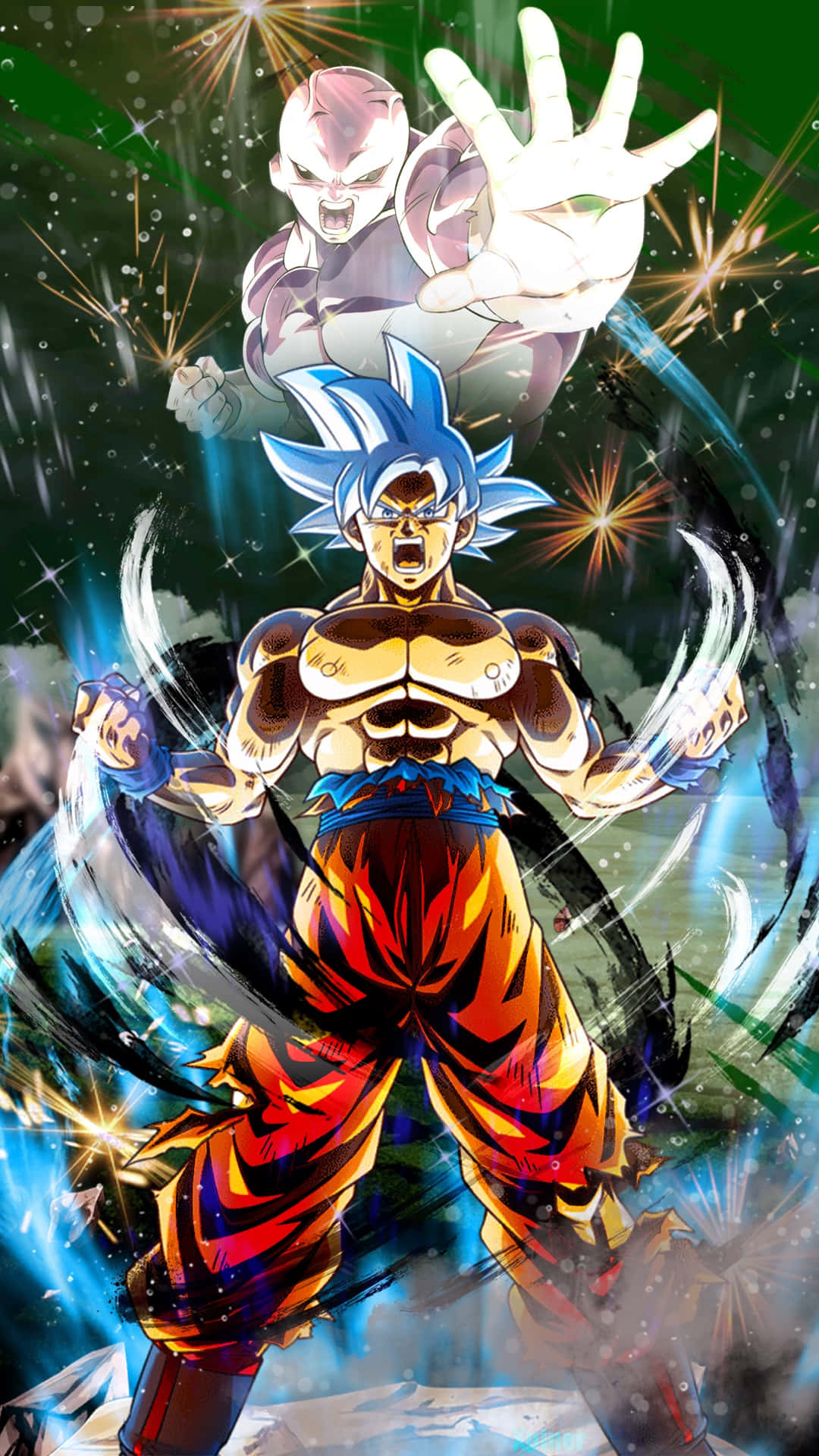 Goku is ready to make the ultimate sacrifice to save the world in the upcoming game Mui Goku" Wallpaper