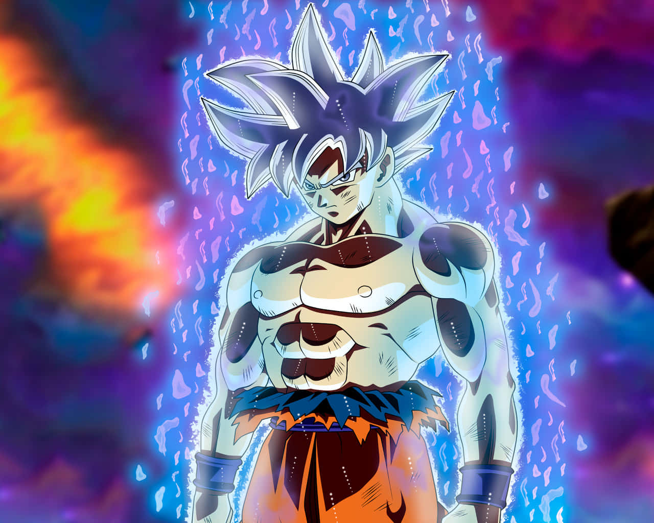 Mui Goku – A Perfect Balance of Strength and Skill Wallpaper