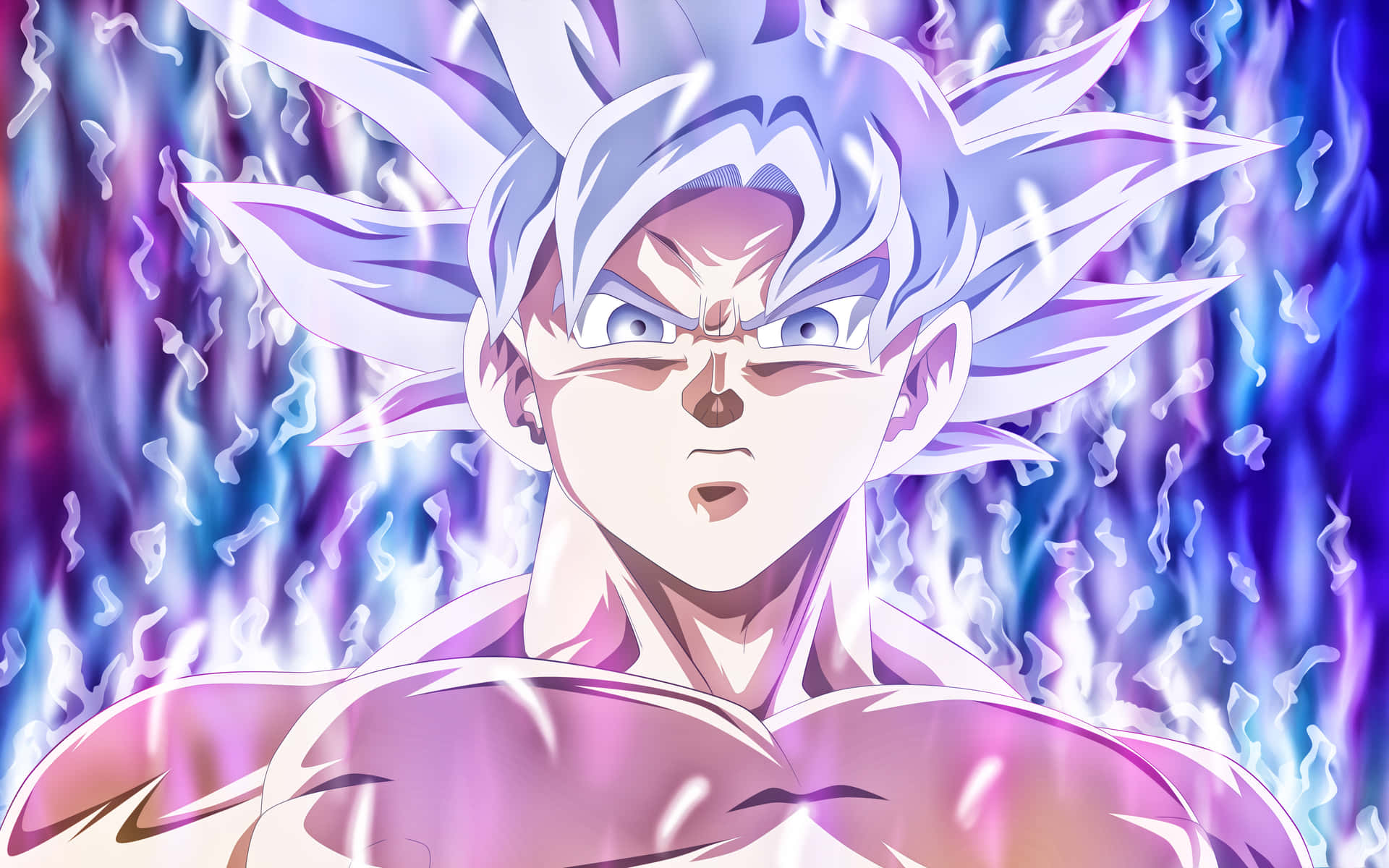 Mui Goku, Ready to Battle with the Power of the Galaxy! Wallpaper
