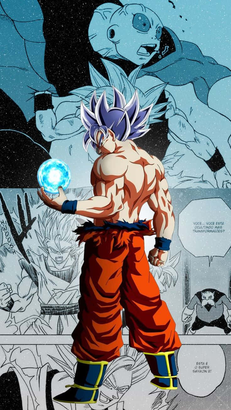 The search for power never ends with the legendary Mui Goku" Wallpaper