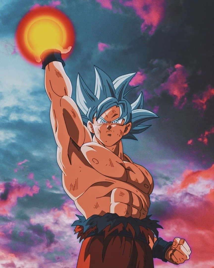 Mui Goku Op Jacht Naar Avontuur Achtergrond