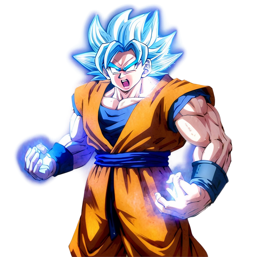 Mui Goku Aura Effect Png 25 PNG