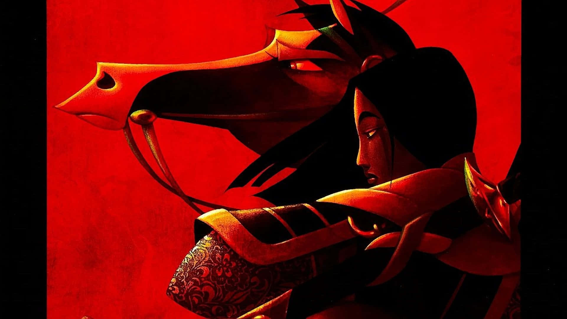 Legendariskahjältinnan Mulan Räddar Kina