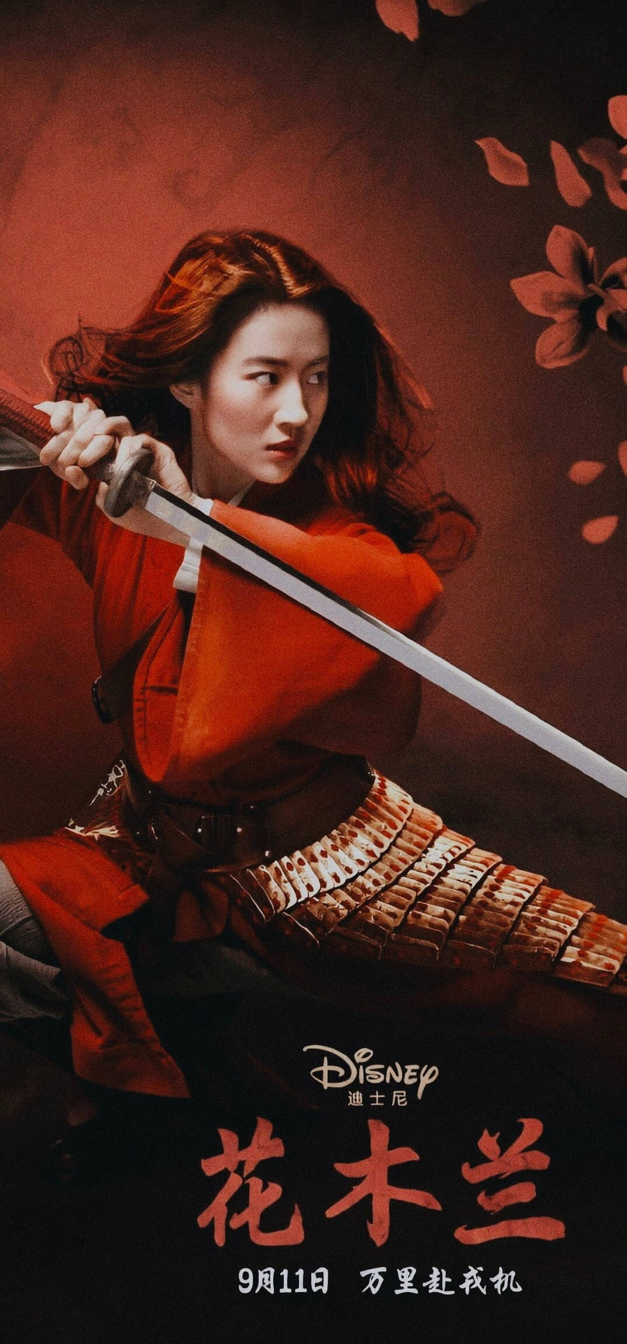 Mulan Film Poster Background
