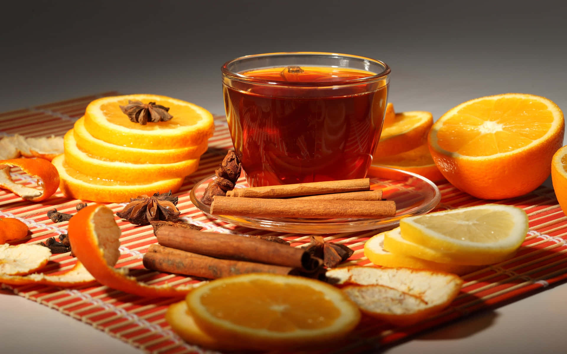 Warm and Inviting Mulled Wine Wallpaper