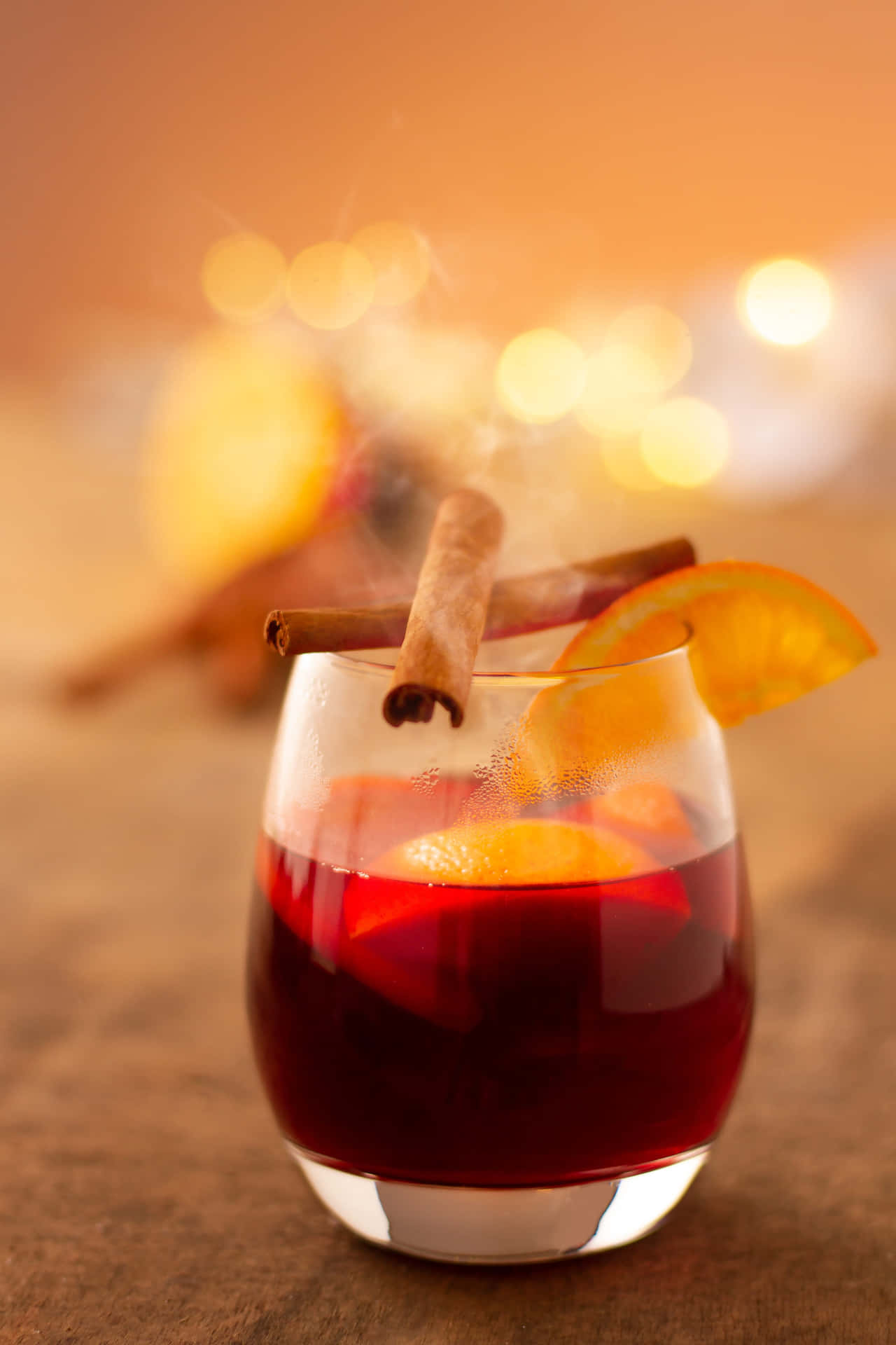 Warm and Aromatic Mulled Wine Wallpaper