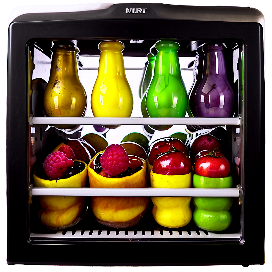 Multi-color Mini Fridge Png 11 PNG