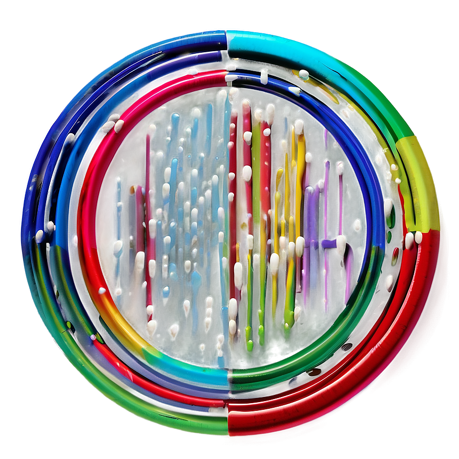 Multi-colored Circle Png 04302024 PNG