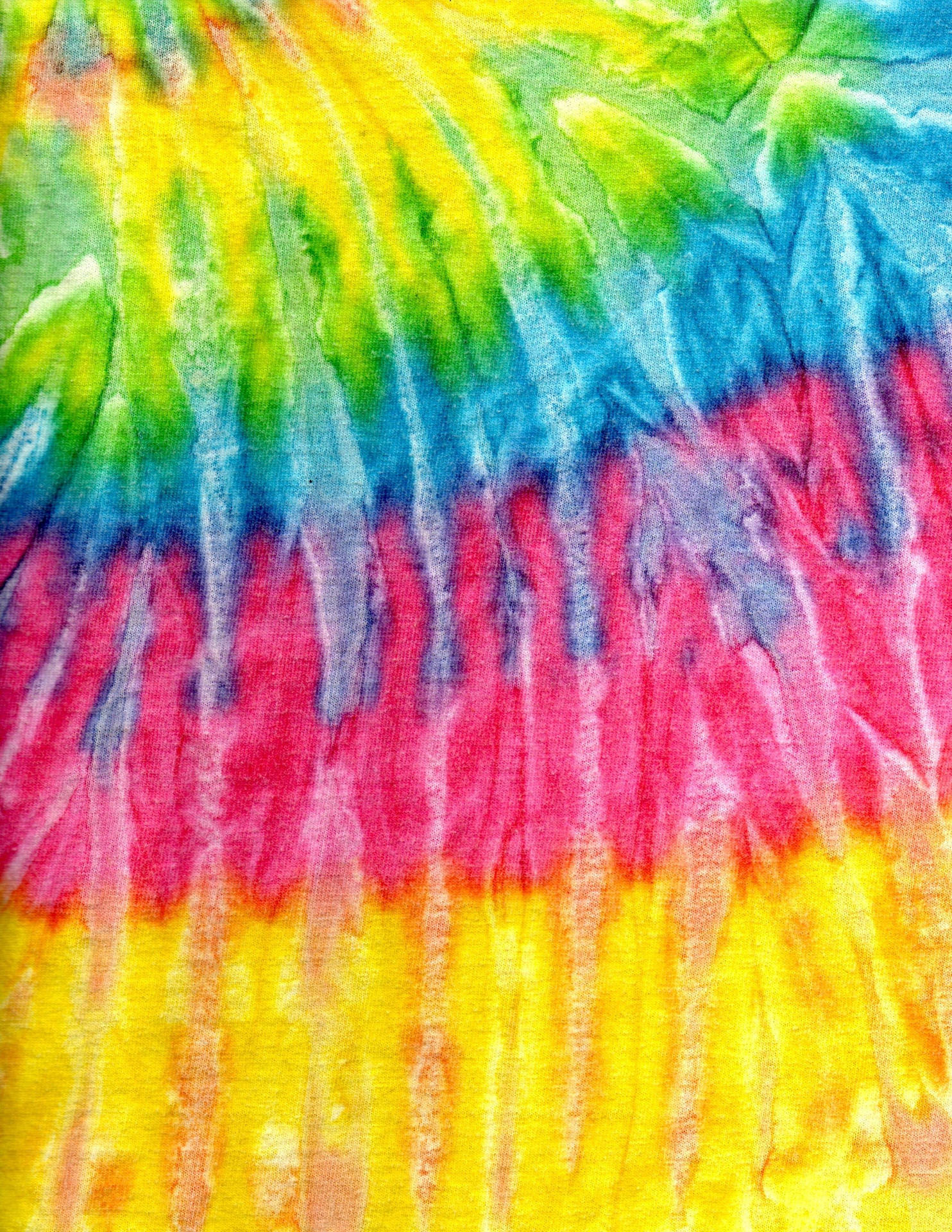 Multi Coloured Tie Dye Wallpaper