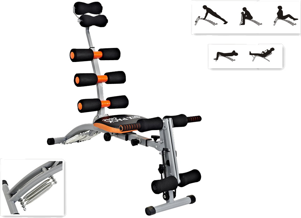 Multi Function Workout Bench Equipment PNG