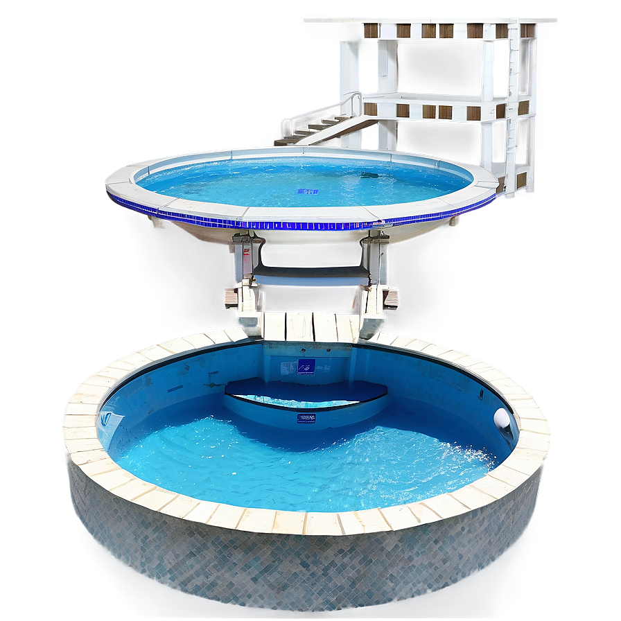 Multi-level Swimming Pool Png Rwe14 PNG