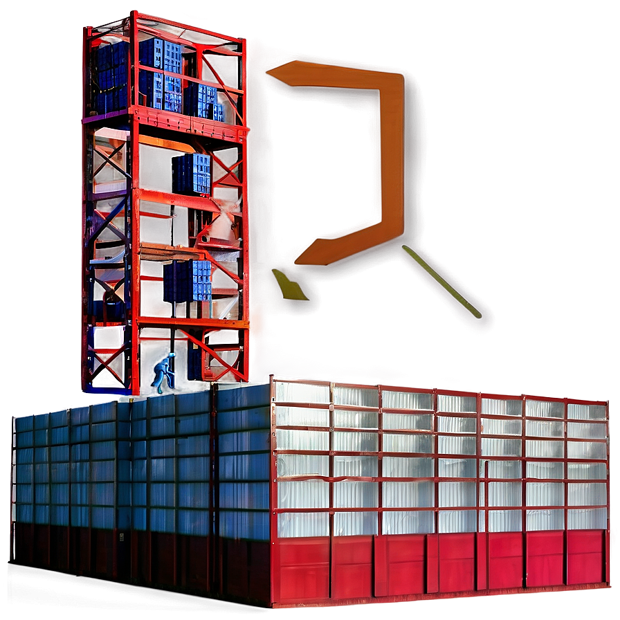 Multi-level Warehouse Structures Png 56 PNG