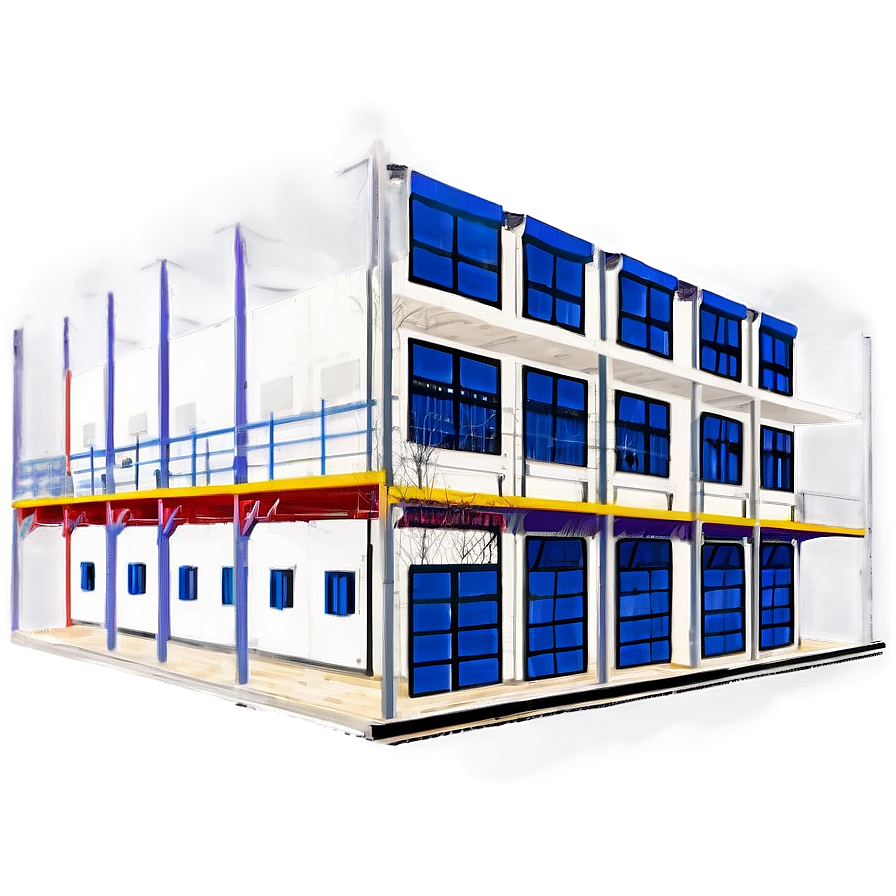 Multi-level Warehouse Structures Png Rgr PNG