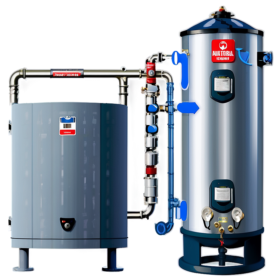 Multi-point Water Heater Setup Png 06262024 PNG