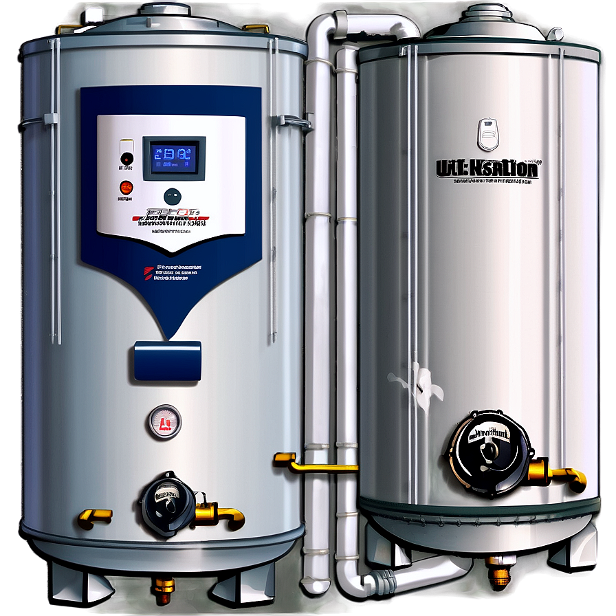 Multi-point Water Heater Setup Png Pgi74 PNG