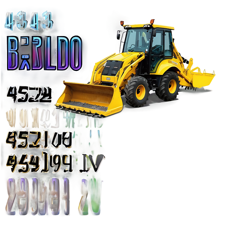 Multi-purpose Backhoe Loader Png 58 PNG