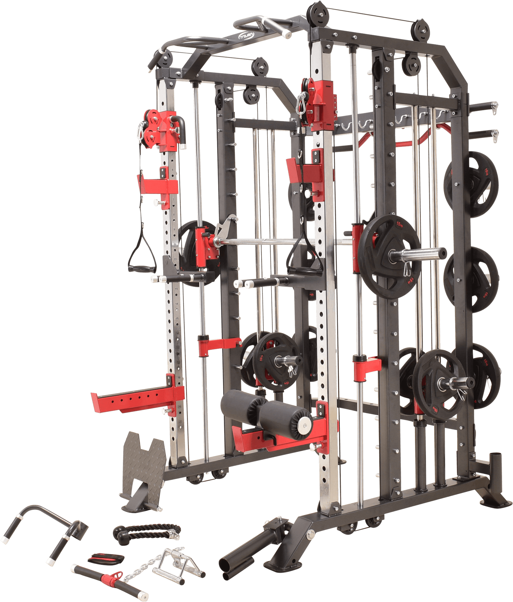 Multi Station Home Gym Equipment PNG
