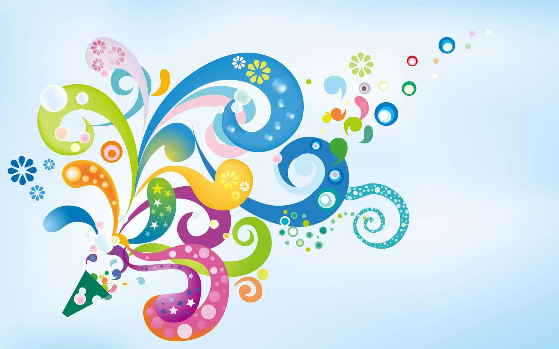 Brighten Up Your Day with a Vibrant Multicolor Background