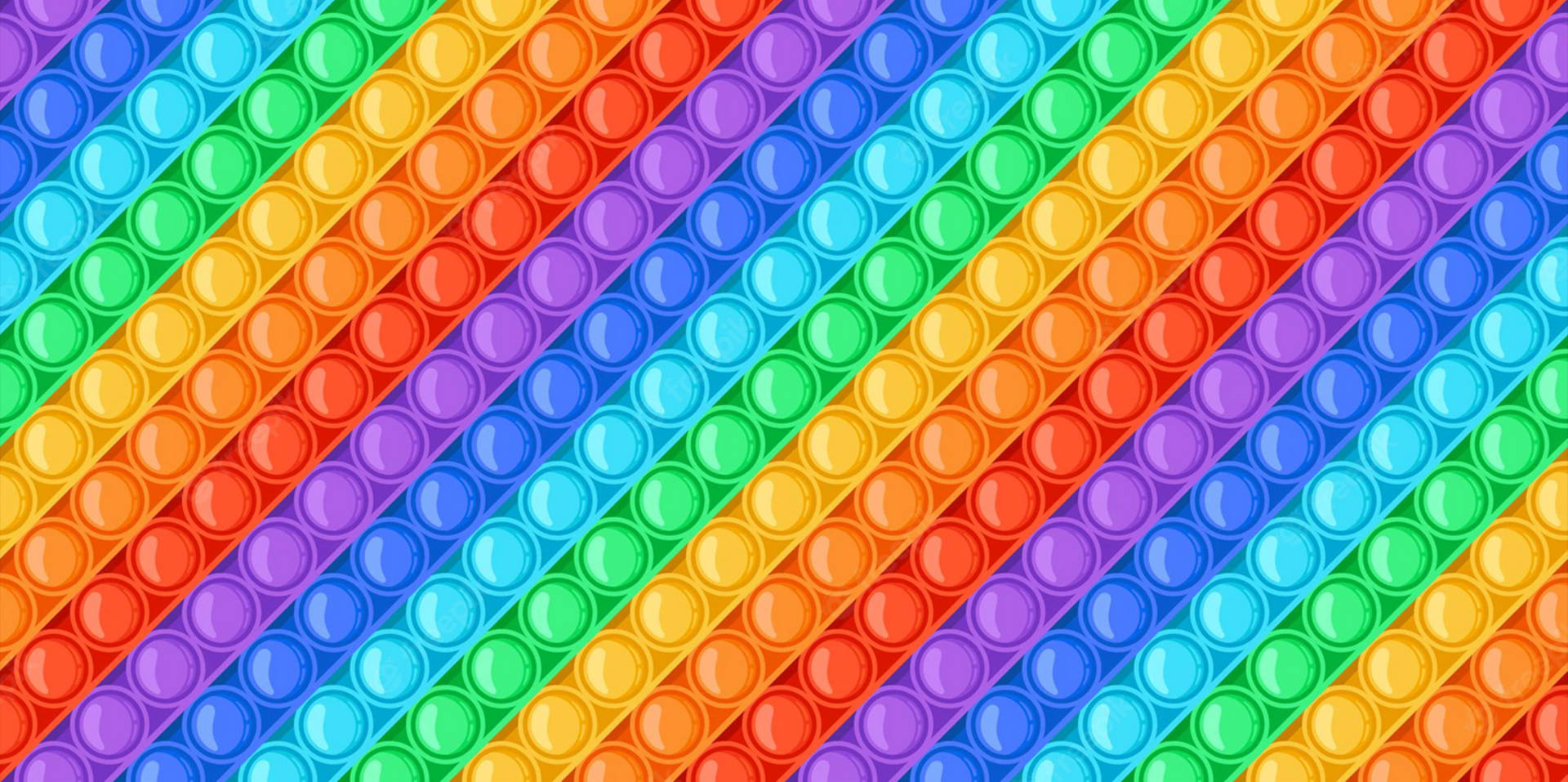 Multicolored Pop It Rectangle Fidget Toy Wallpaper