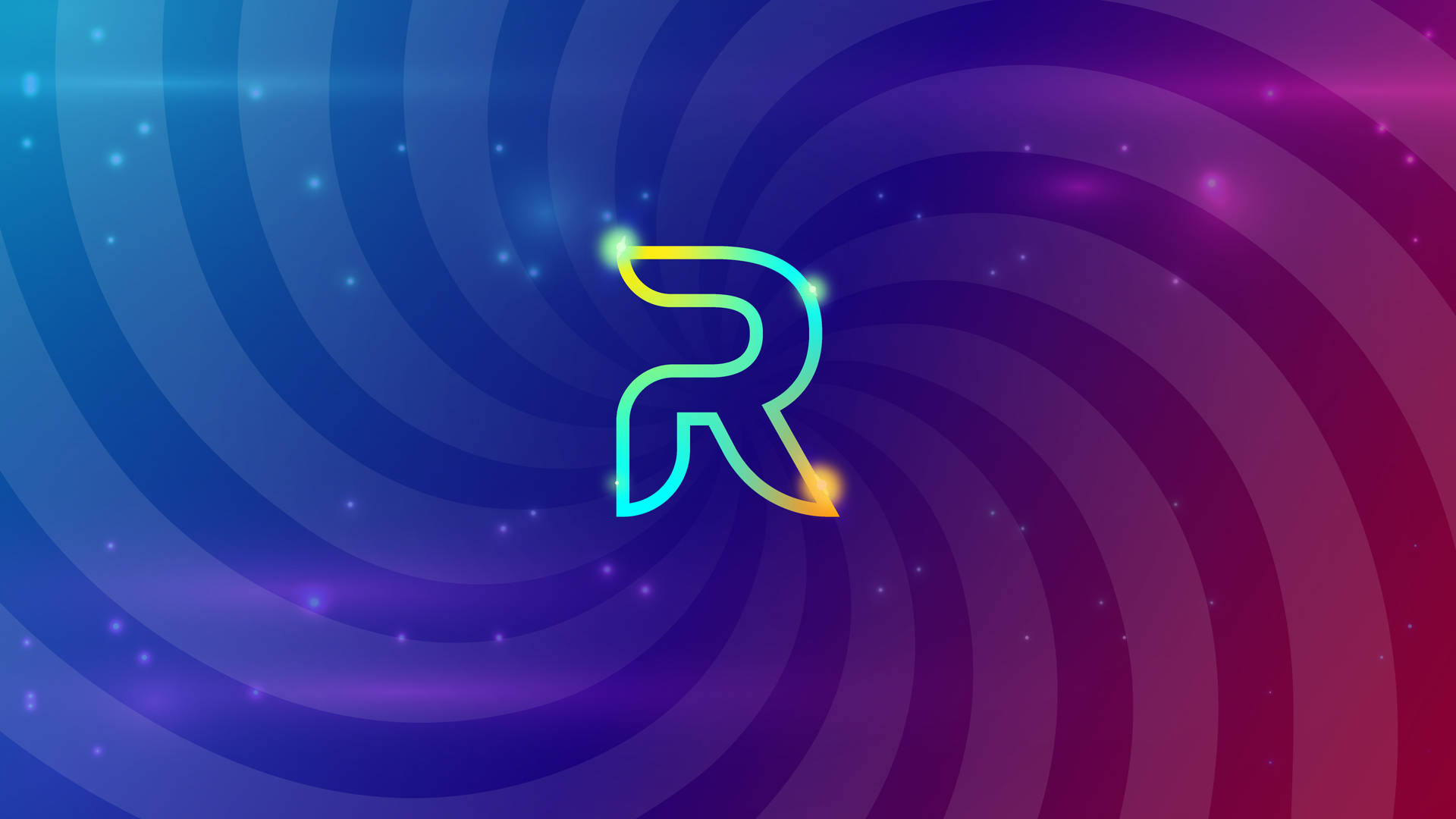 Multicolored R Alphabet