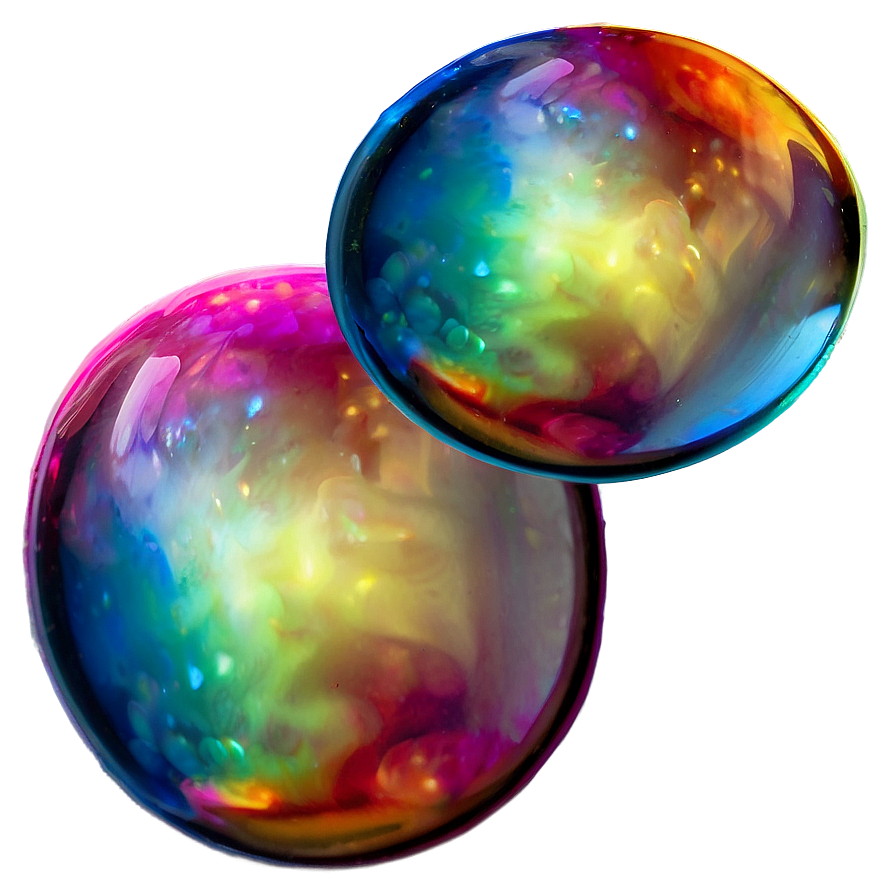Multicolored Soap Bubbles Png Wbt PNG