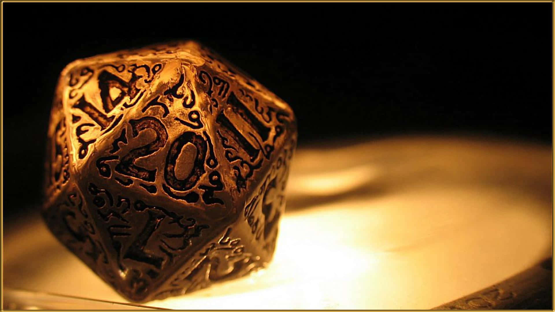 Multifaceted Game Dice Wallpaper