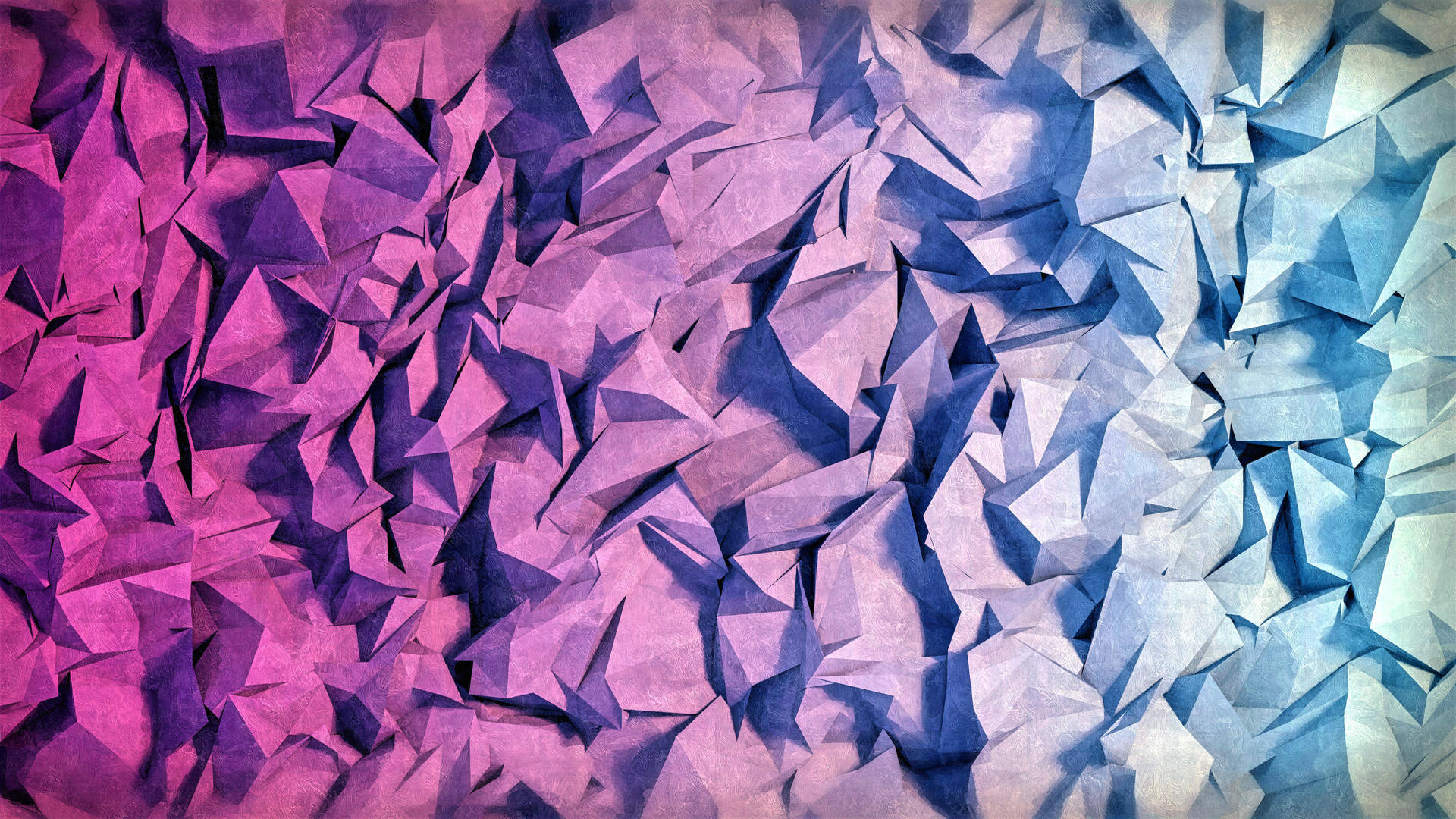 Multihued Low Poly Wallpaper