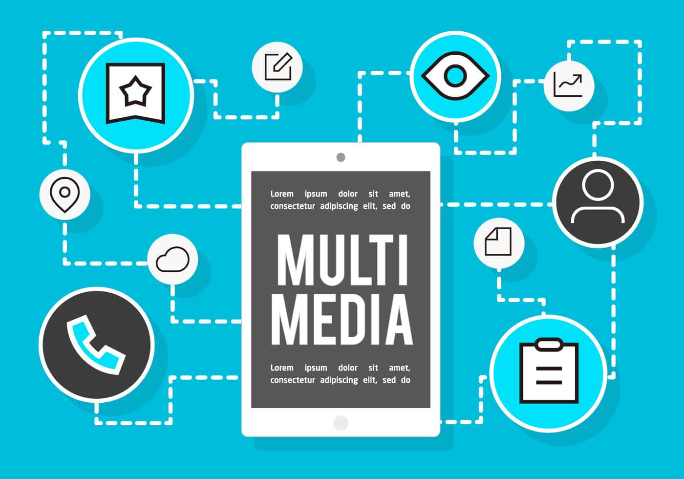 Multimedia is the new way of communicating and sharing experiences Wallpaper