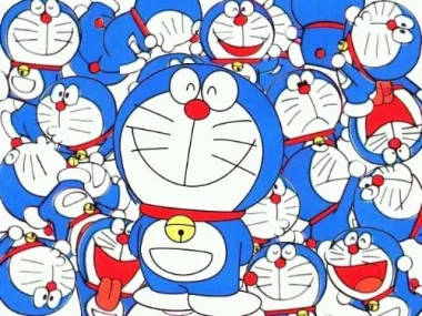 Multiple Doraemons 4k