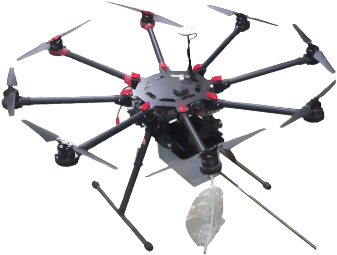 Multirotor Drone Isolated PNG