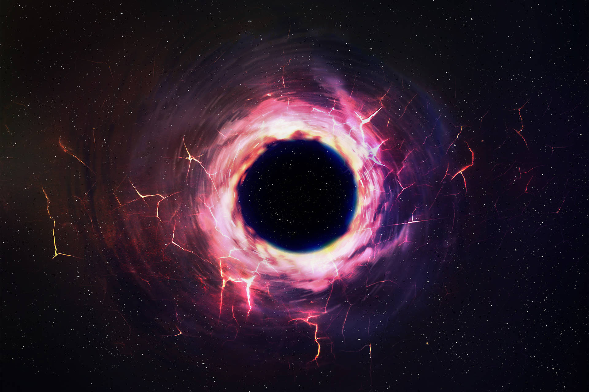 Multiverse Black Hole Wallpaper