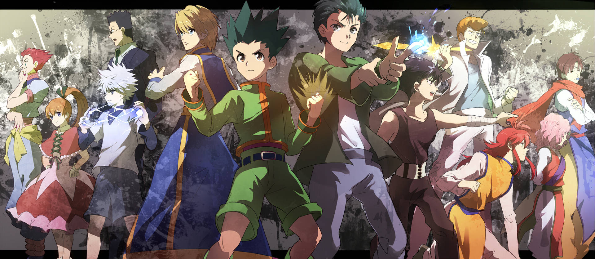 Multiverse Hunter X Hunter And Ghost Fighter. Wallpaper