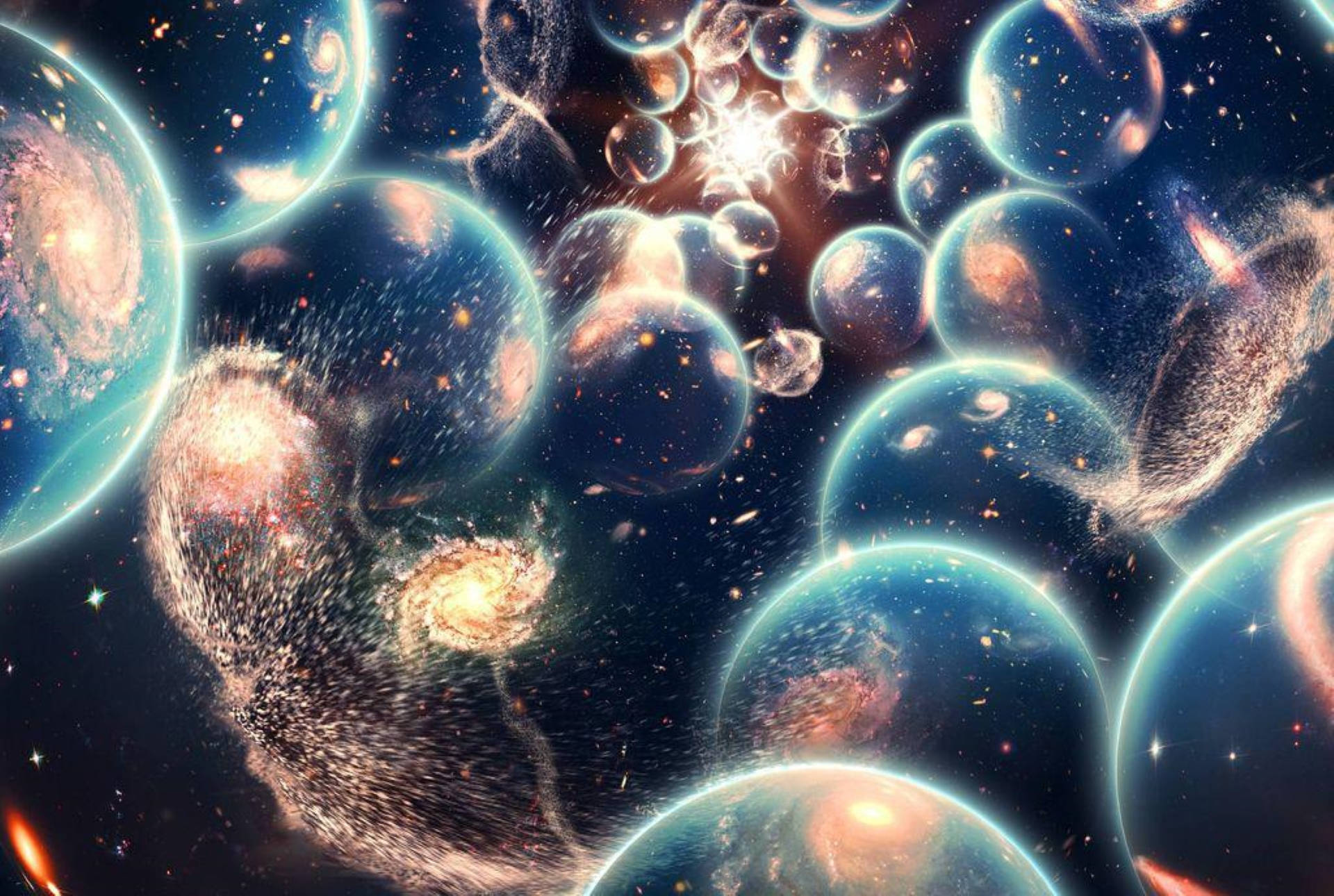 Multiverse Infinite Galaxies Wallpaper